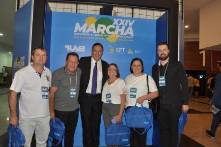 Vereadores participam da XXIV Marcha dos Gestores e Legislativos Municipais